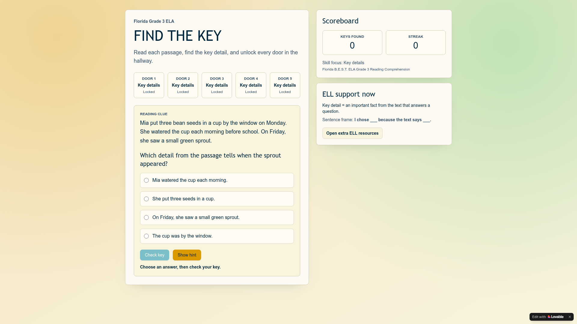 Find the Key app preview